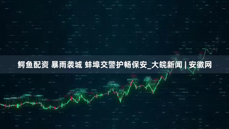 鳄鱼配资 暴雨袭城 蚌埠交警护畅保安_大皖新闻 | 安徽网