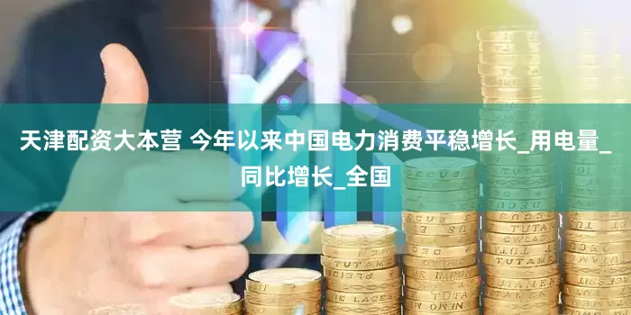 天津配资大本营 今年以来中国电力消费平稳增长_用电量_同比增长_全国