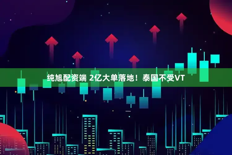 纯旭配资端 2亿大单落地!泰国不受VT